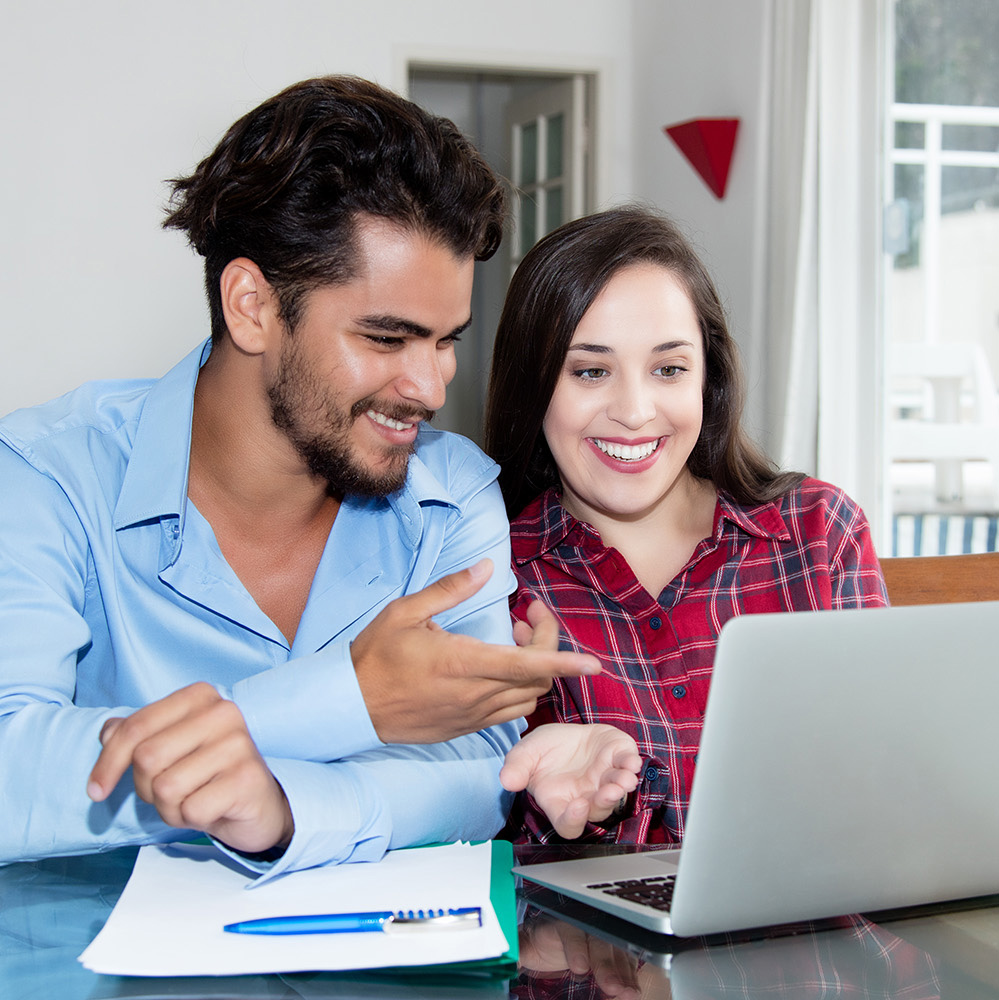 ABA parents during remote training session